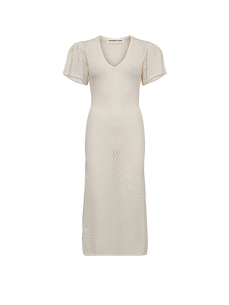 Designers Remix Maxikleid Taliana Pointelle Creme | Xl
