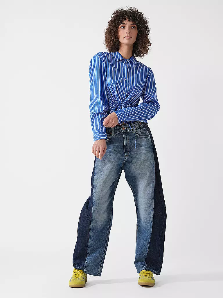 DESIGNERS REMIX | Bluse ARTHUR | blau