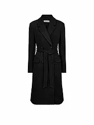 DESIGNERS REMIX | Wollmantel AGNES | schwarz