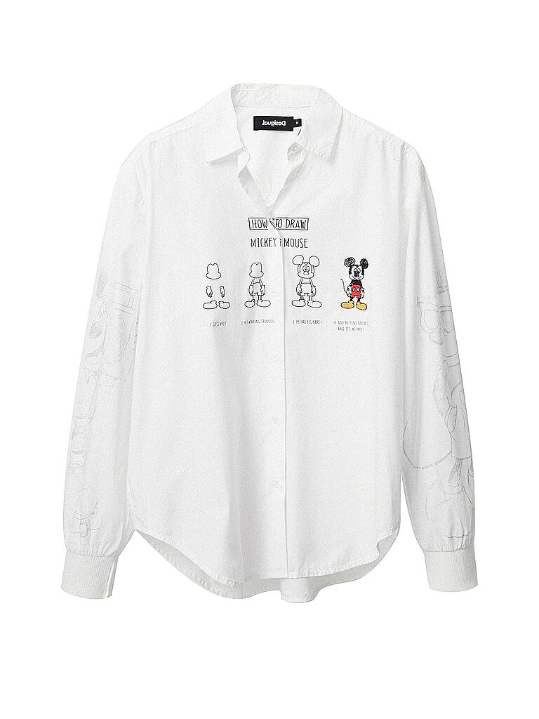 DESIGUAL | Bluse Mickey Mouse | weiß