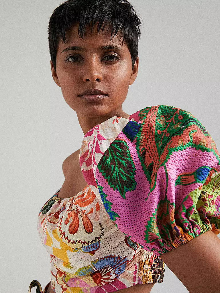DESIGUAL | Blusenshirt - Carmentop | bunt
