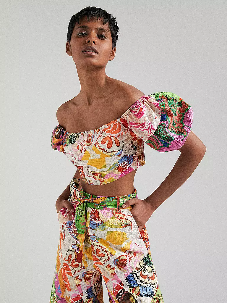 DESIGUAL | Blusenshirt - Carmentop | bunt