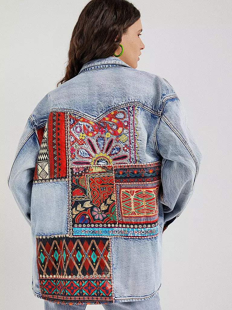 DESIGUAL | Jeansjacke | blau