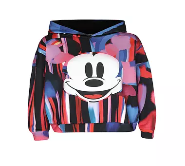 DESIGUAL Kapuzensweater Hoodie MICKEY MOUSE bunt