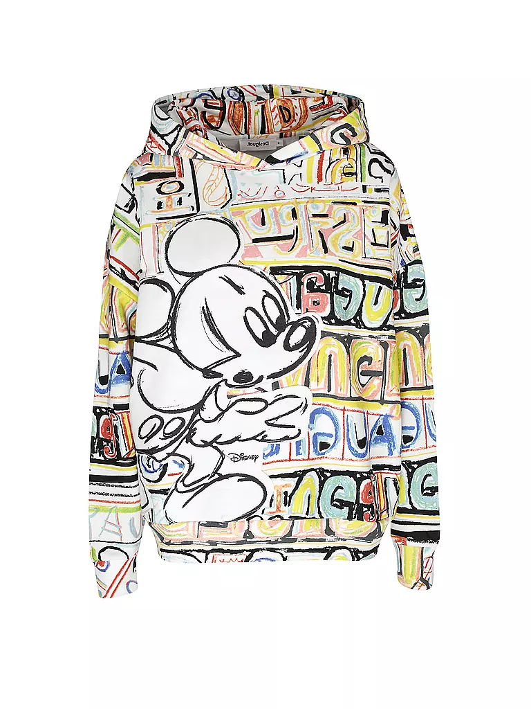 DESIGUAL | Kapuzensweater - Hoodie MICKEY MOUSE  | weiss