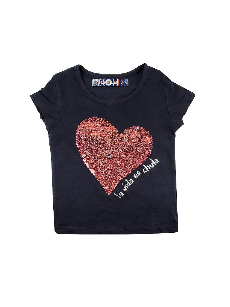 DESIGUAL | Mädchen- T-Shirt mit Wende-Pailletten | 