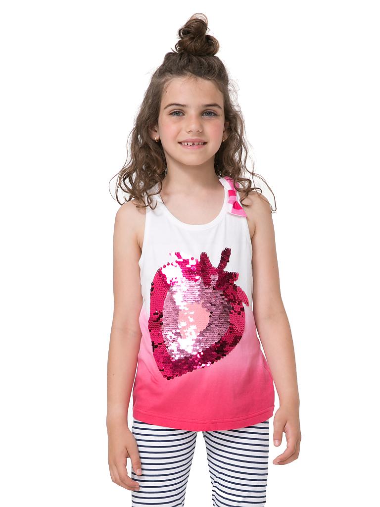DESIGUAL | Mädchen-Top mit Wende-Pailletten | 