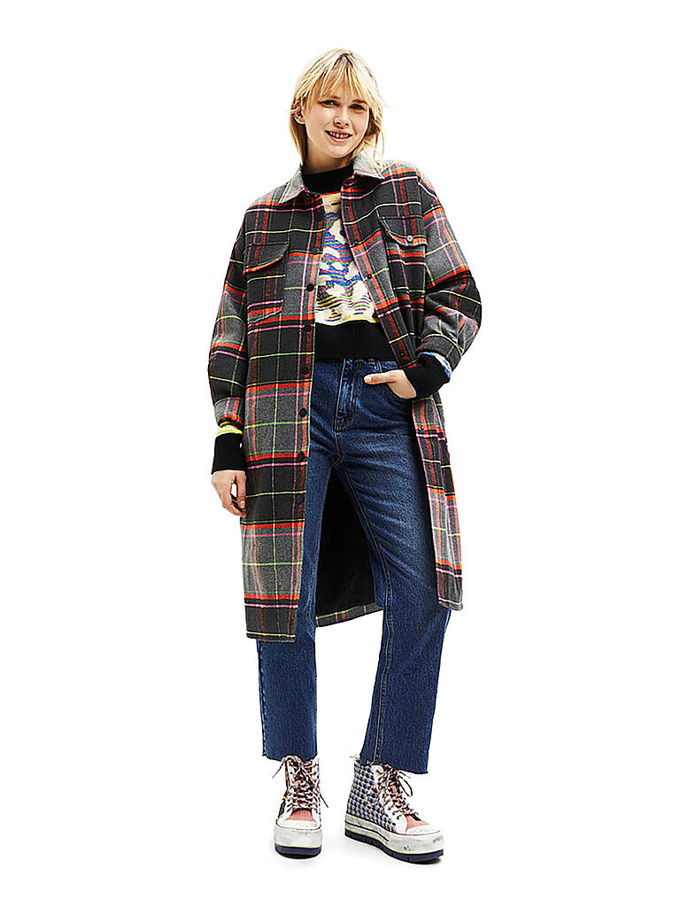 DESIGUAL | Mantel | grau