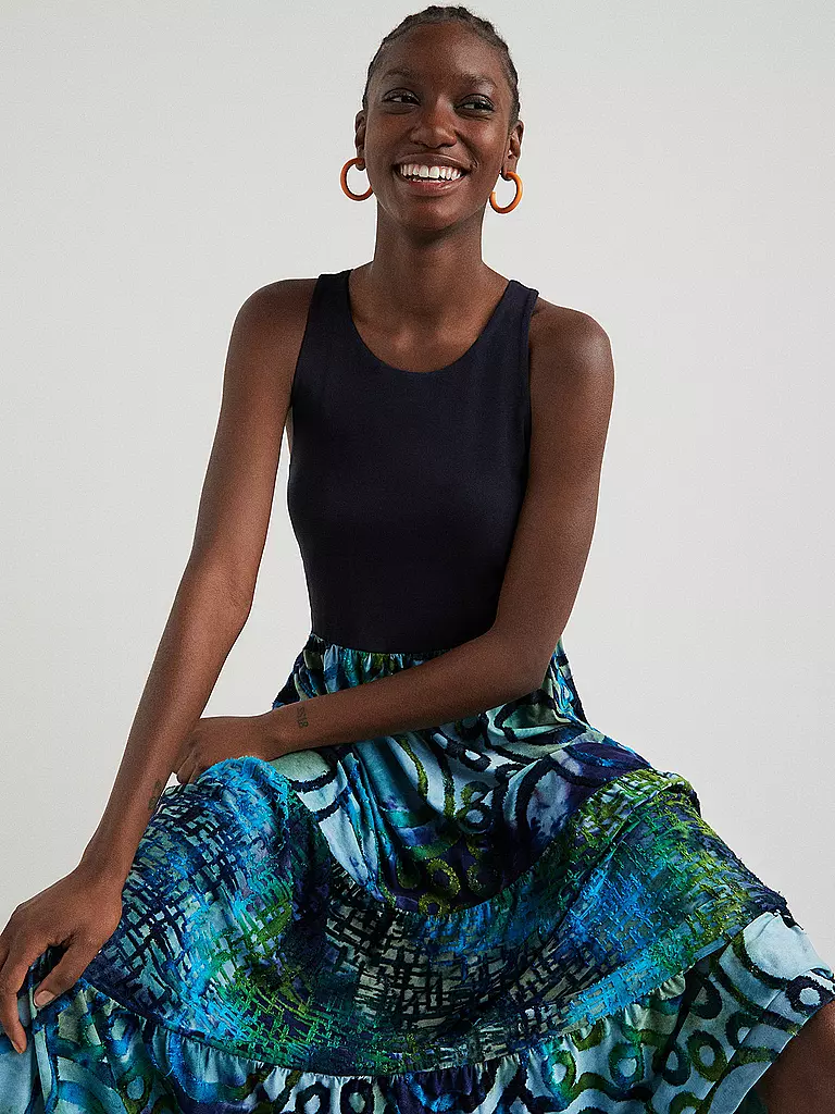 DESIGUAL | Maxikleid  | blau