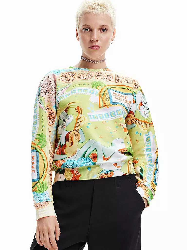 DESIGUAL | Sweater | grün