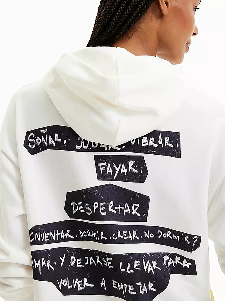 DESIGUAL | Sweatpullover - Hoodie | weiss