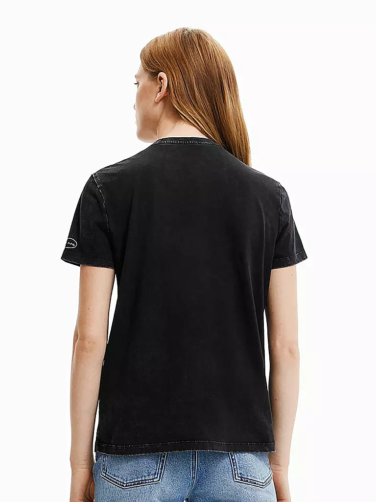DESIGUAL | T-Shirt | schwarz