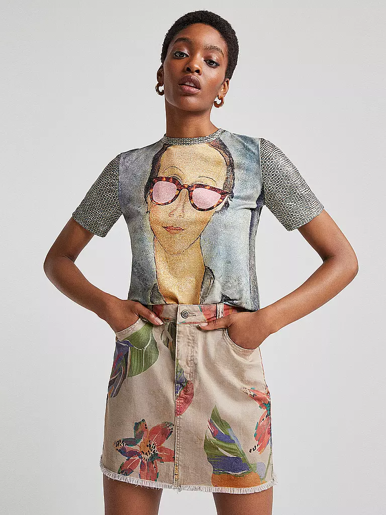 DESIGUAL | T-Shirt | bunt