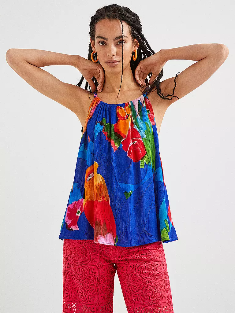 DESIGUAL | Top | blau