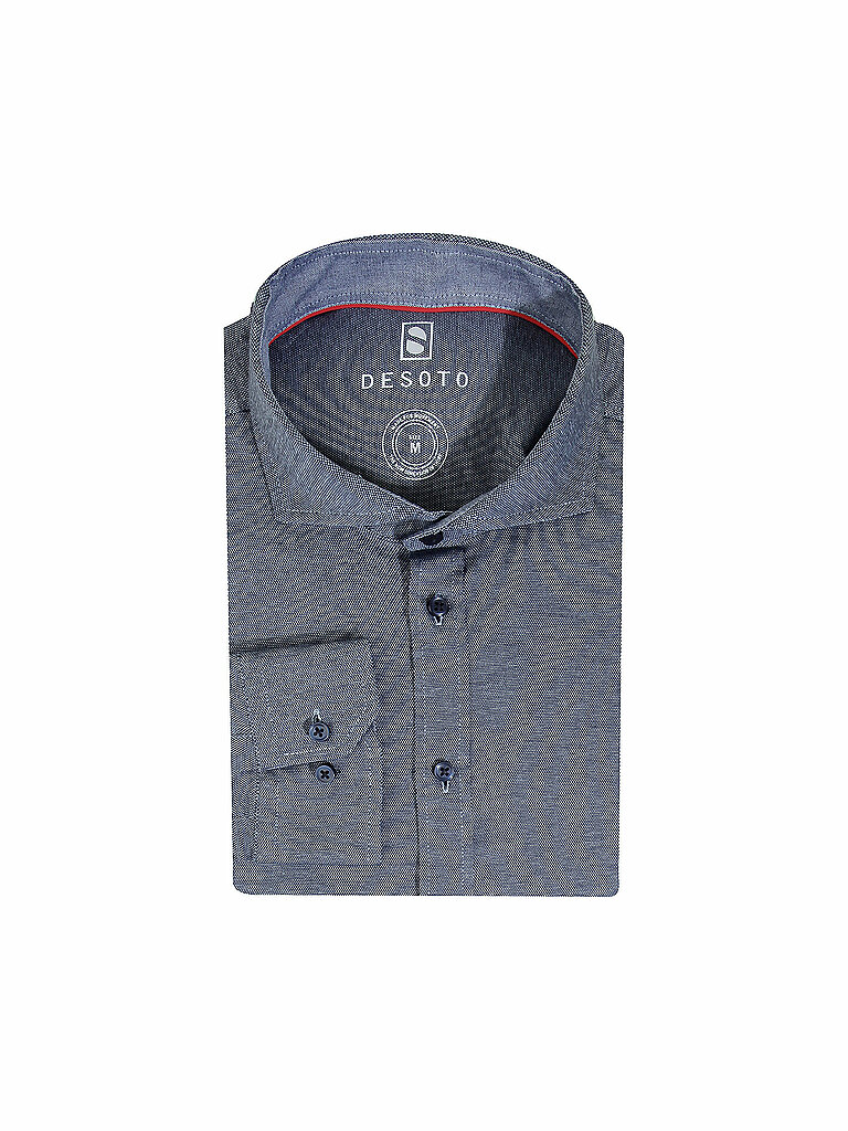 DESOTO Jerseyhemd blau L herren
