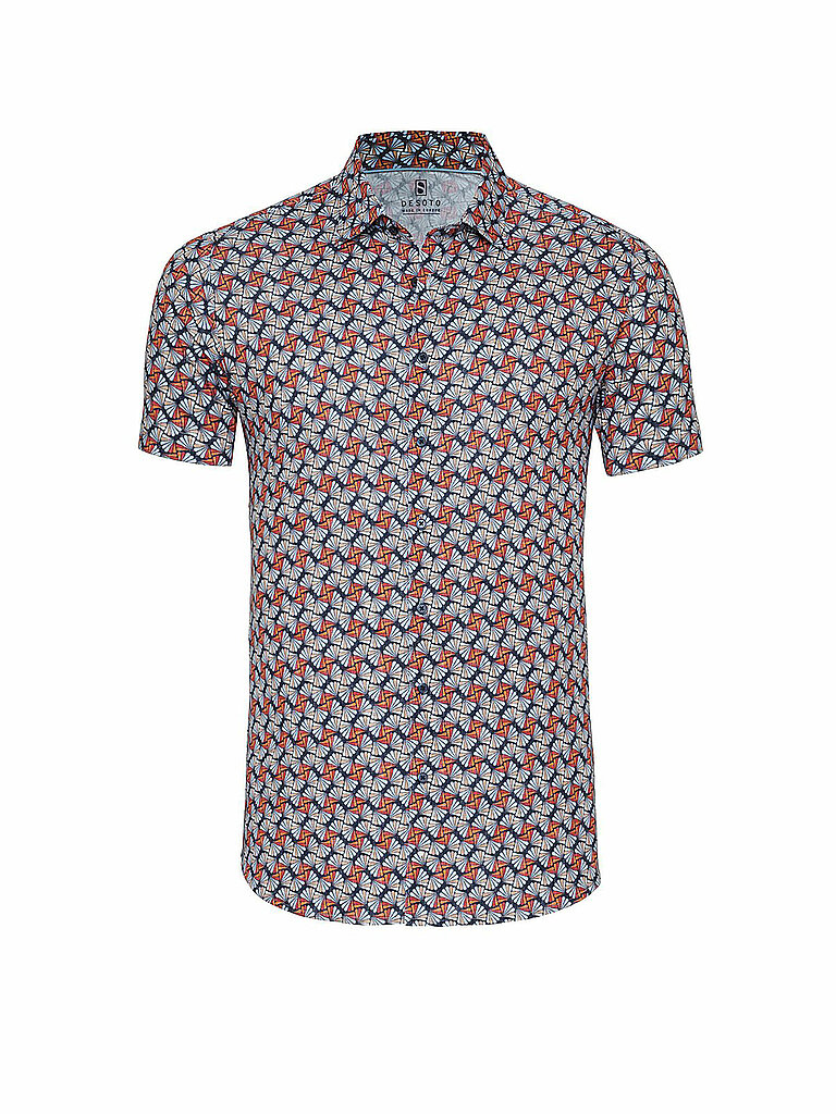 DESOTO Jersexhemd Slim Fit orange | M