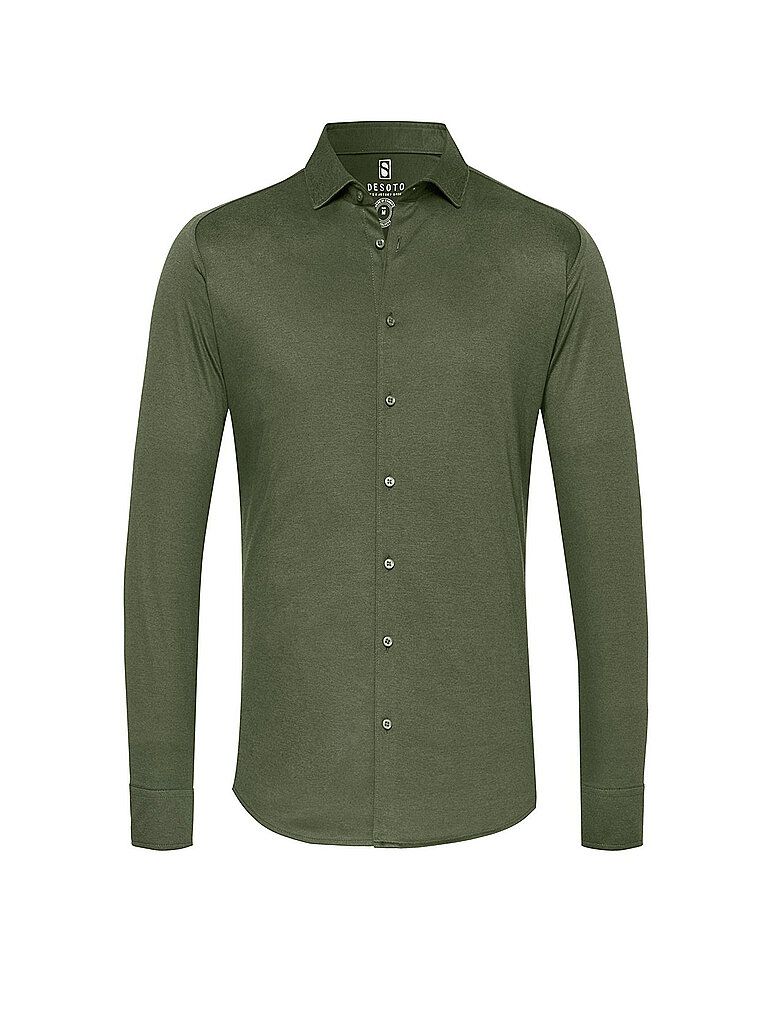 Jerseyhemd Slim Fit olive XXXL herren