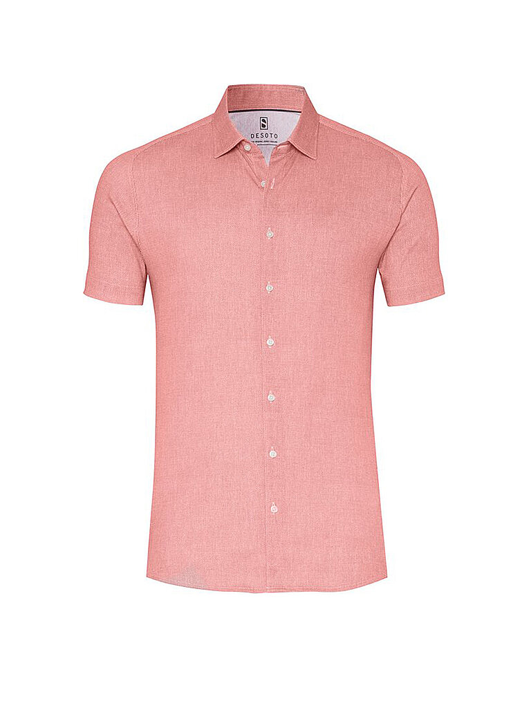DESOTO Hemd Slim Fit rot | L