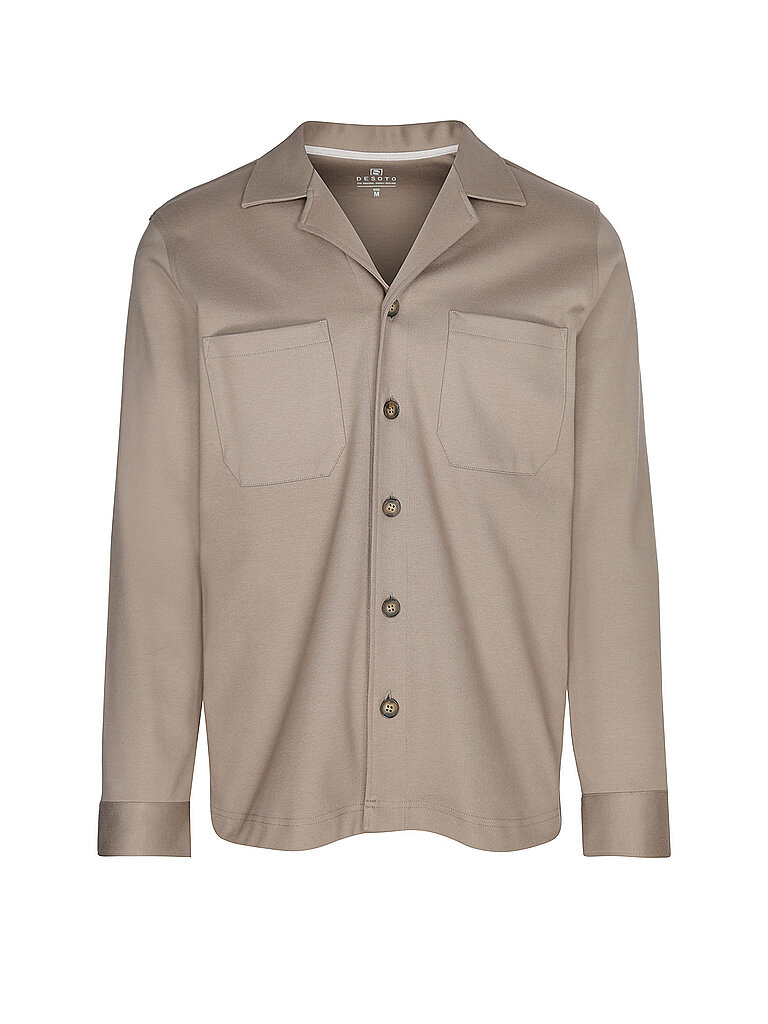 DESOTO Overshirt camel S herren