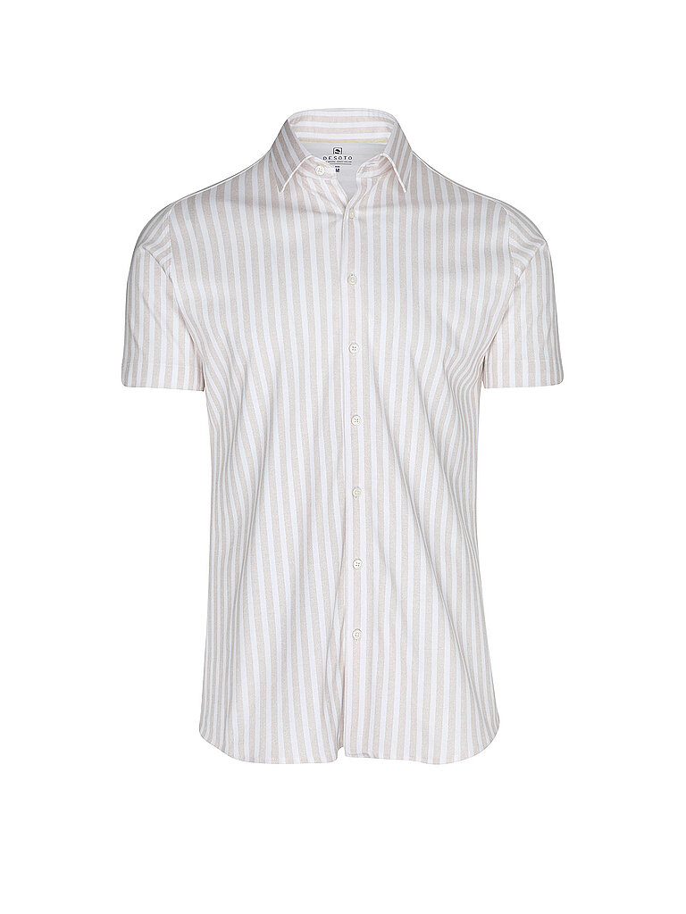 DESOTO Hemd Slim Fit beige | L