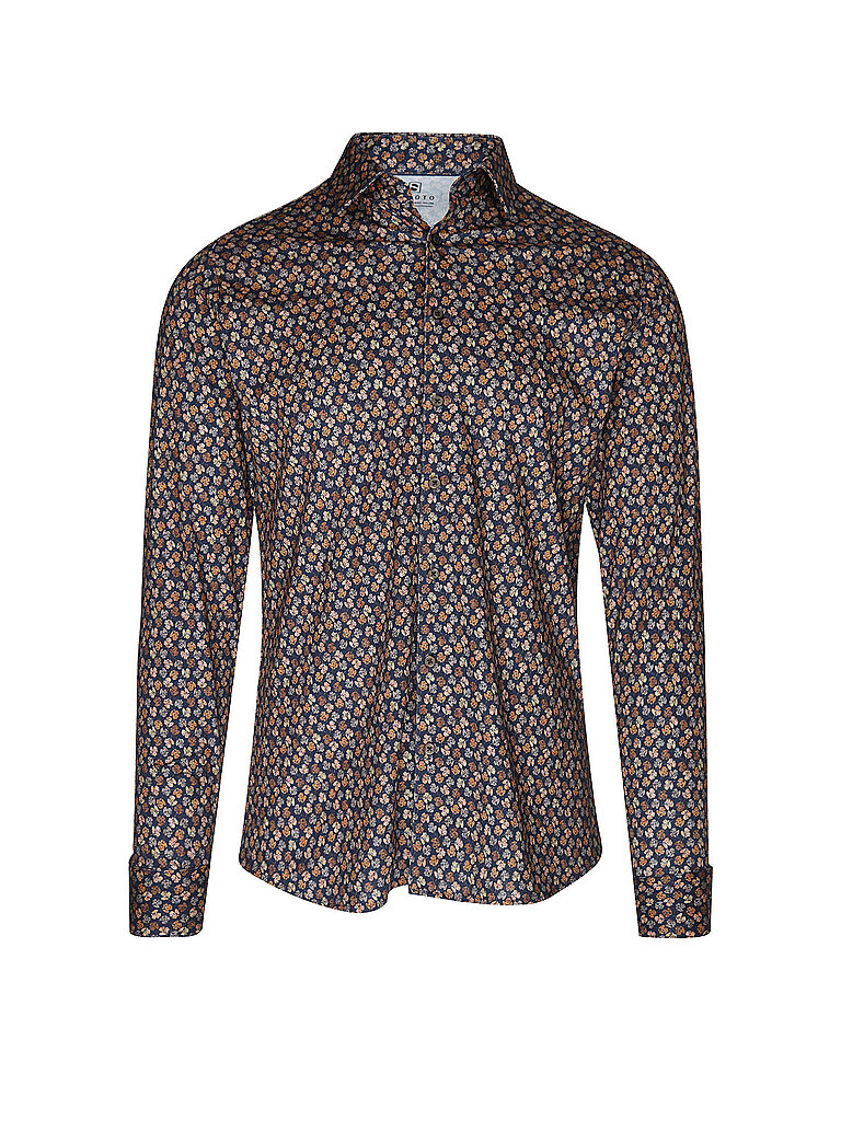 DESOTO Jerseyhemd Slim Fit  braun | S