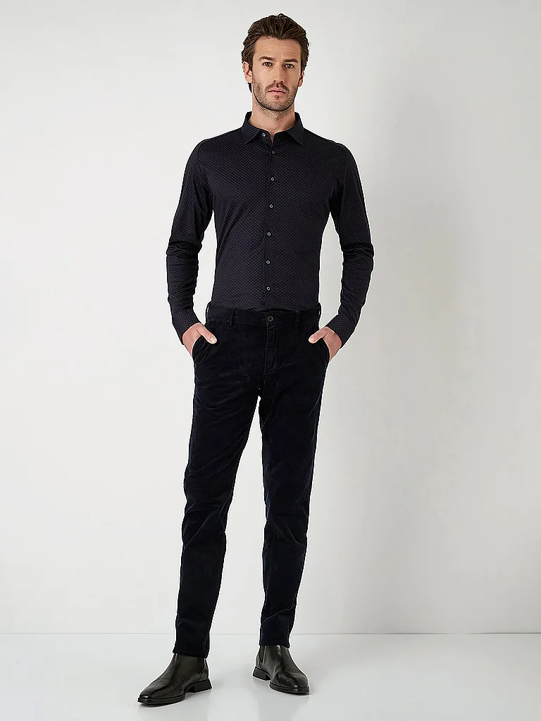Desoto Jersey Shirt Slim Fit Blue Size S 5