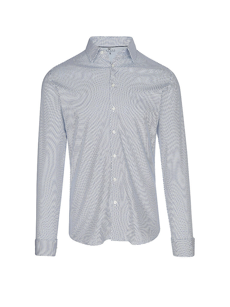 DESOTO Jerseyhemd Slim Fit  weiss | L