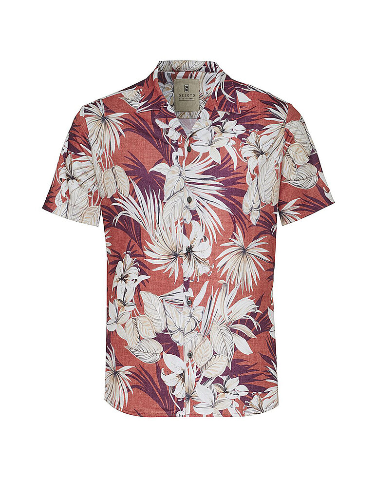 Hemd Slim Fit rot M herren