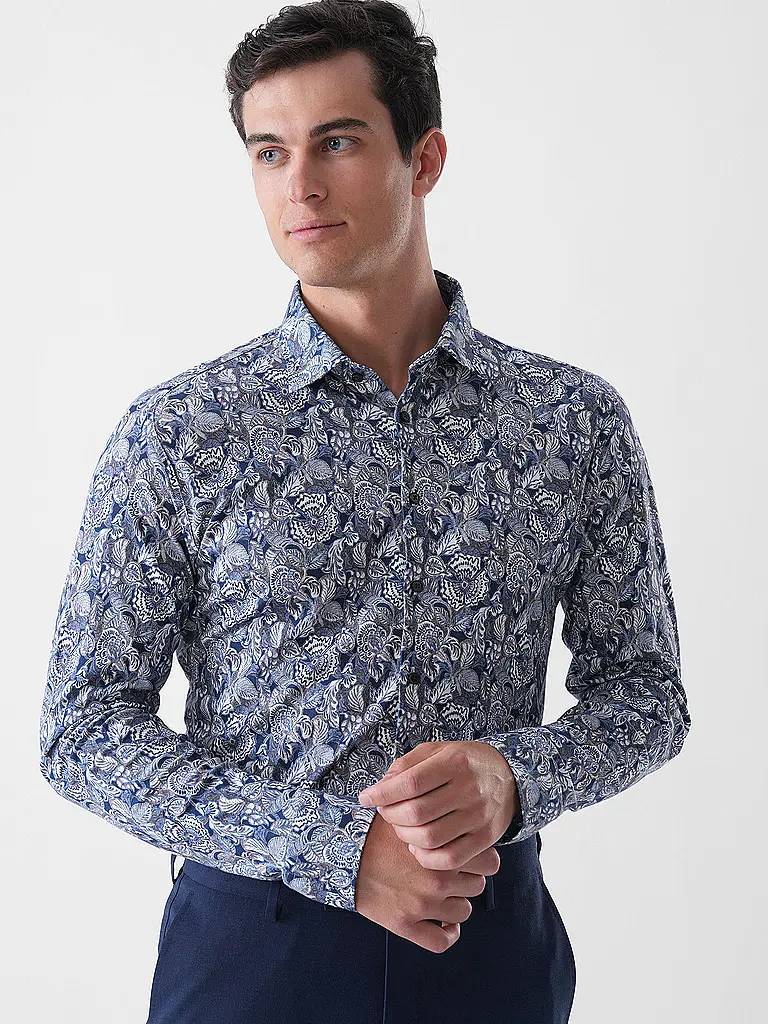 DESOTO | Hemd Slim Fit  | dunkelblau