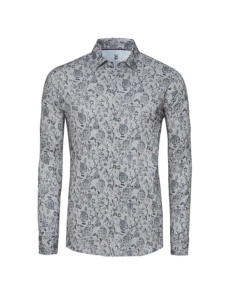 DESOTO | Jerseyhemd Slim Fit  | beige