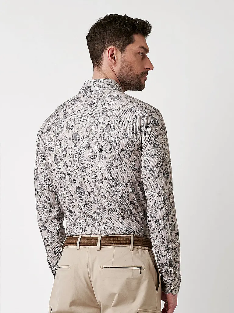 DESOTO | Jerseyhemd Slim Fit  | beige