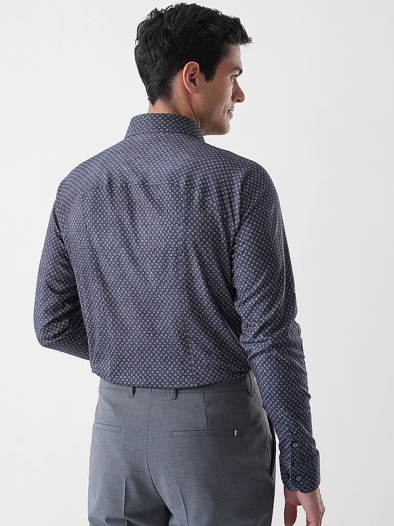 DESOTO | Jerseyhemd Slim Fit  | dunkelblau