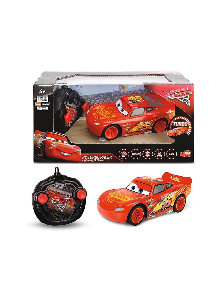 DICKIE | Fahrzeug "RC Cars 3" Turbo Racer Lightning McQueen | keine Farbe