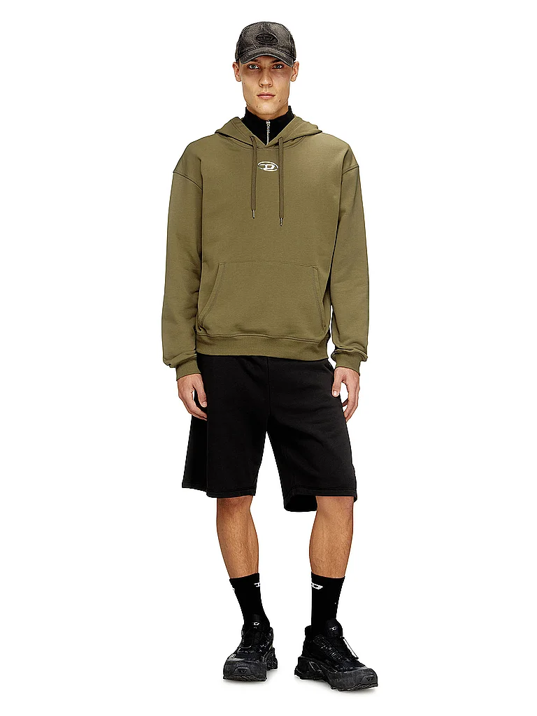 Diesel Kapuzensweater - Hoodie S-NORM olive   50 herren 2