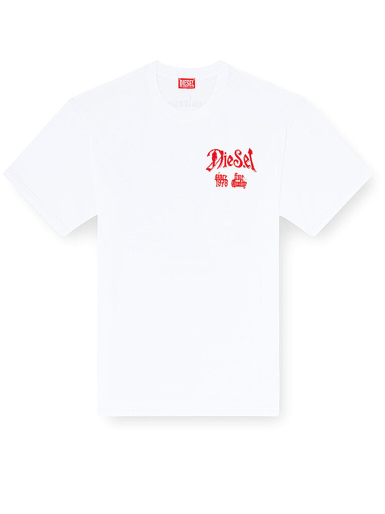 DIESEL T-Shirt  weiss | M
