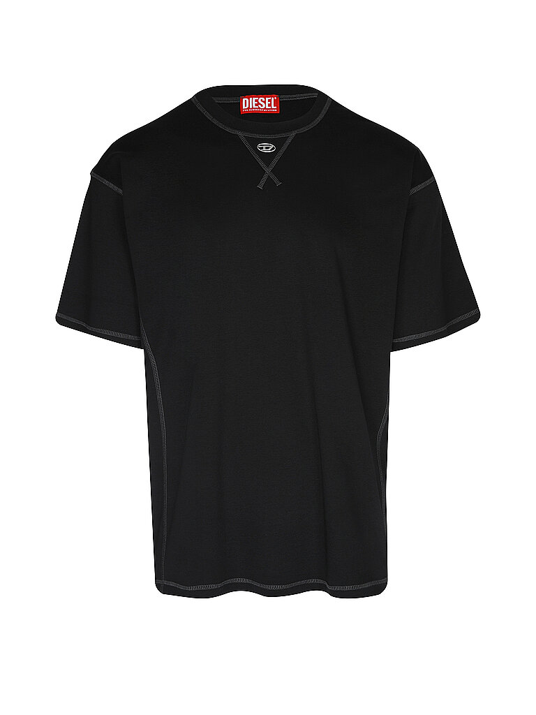 DIESEL T-Shirt  schwarz | S