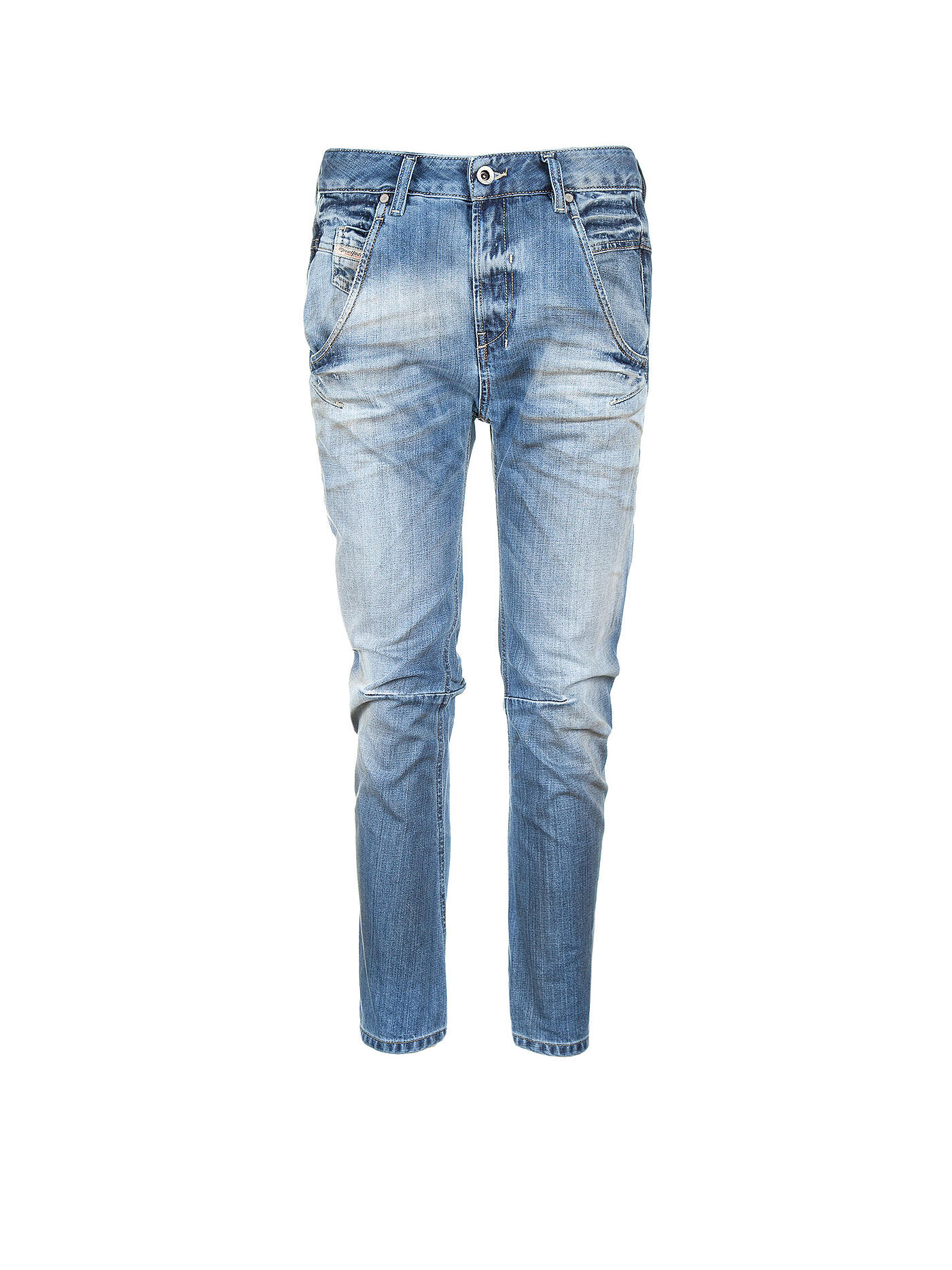 DIESEL | Jeans Relaxed-Boyfriend-Fit "Fayza" | blau