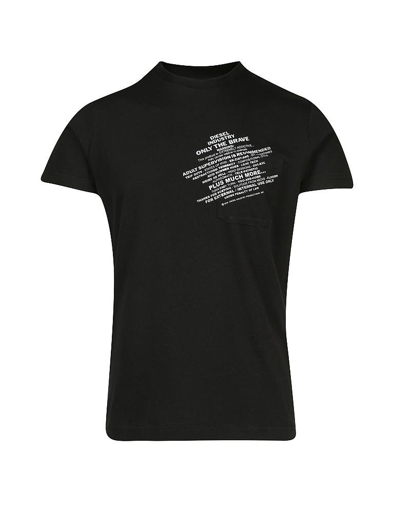 DIESEL | T-Shirt "Worky" | schwarz