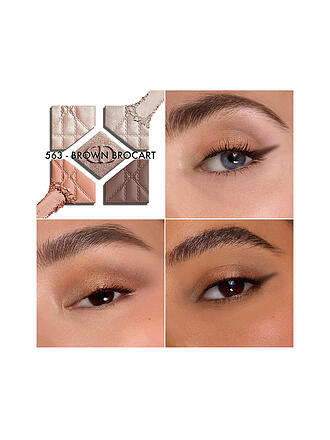 DIOR | Diorshow 5 Couleurs Limitierte Edition  Lidschattenpalette – 5 Lidschatten (563 Brown Brocart)