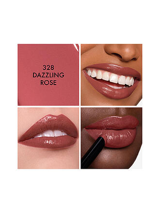 DIOR | Rouge Dior On Stage Lippenstift mit Shine-Finish (328 Dazzling Rose)