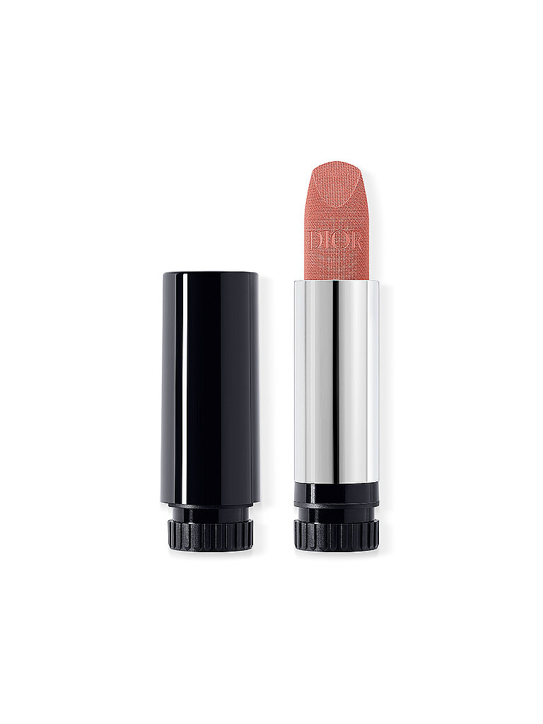 DIOR Lippenstift - Rouge Dior Lipstick Refill (100 Nude Look Velvet Finish)