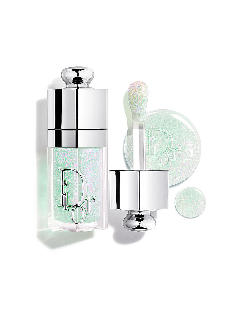 Dior Transparent Addict Lip Glow Oil 24H Lang Feuchtigkeit Spendendes (086 Minty) Eg