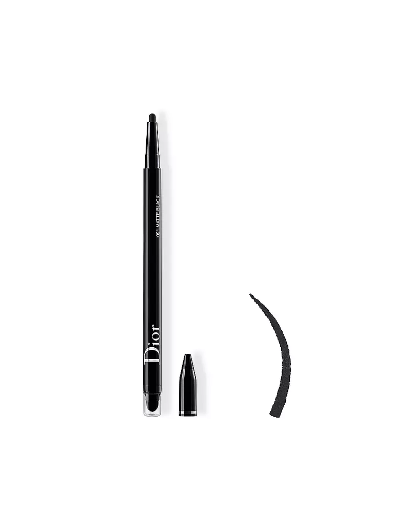 DIOR | Augenkonturenstift - Diorshow 24H* Stylo Wasserfester Eyeliner ( 091 Matte Black )  | schwarz