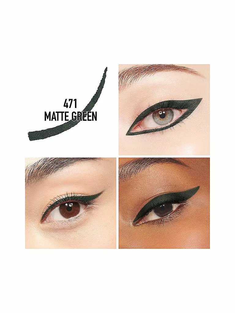 DIOR | Augenkonturenstift - Diorshow 24H* Stylo Wasserfester Eyeliner ( 471 Matte Green )  | grün