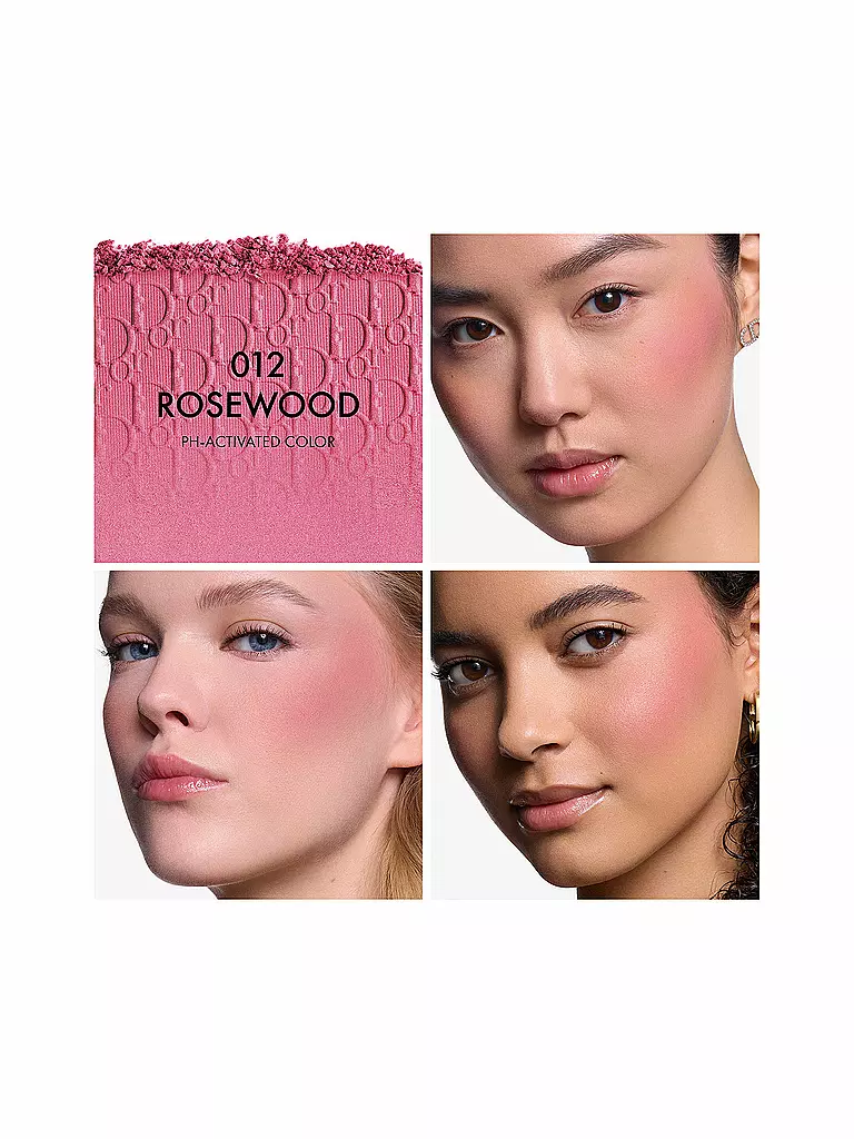 DIOR | Dior Backstage Rosy Glow Rouge mit pH-aktivierter Farbe - Langanhaltend (012 Rosewood) | koralle