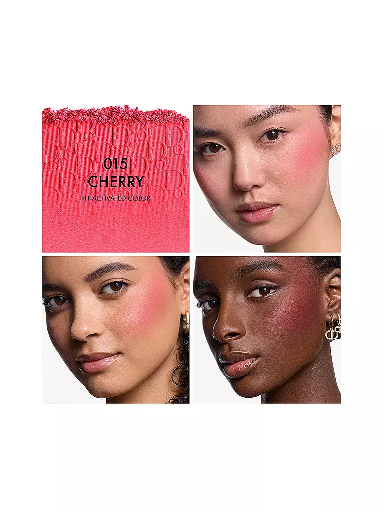 DIOR | Dior Backstage Rosy Glow Rouge mit pH-aktivierter Farbe - Langanhaltend (015 Cherry) | koralle