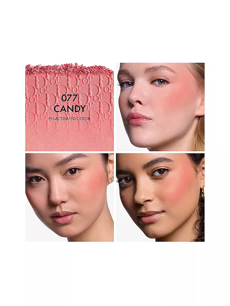 DIOR | Dior Backstage Rosy Glow Rouge mit pH-aktivierter Farbe - Langanhaltend (077 Candy) | pink