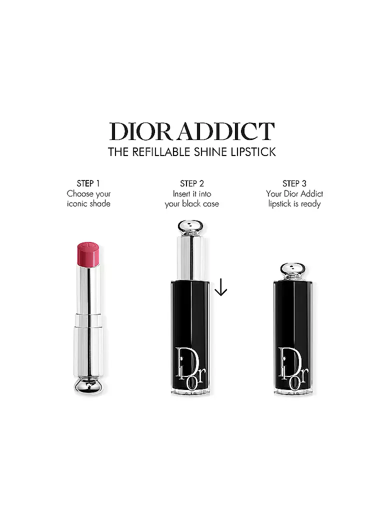 DIOR | Dior Addict Refill für den Lippenstift mit Glanz-Finish (871 D-Dream) | hellbraun