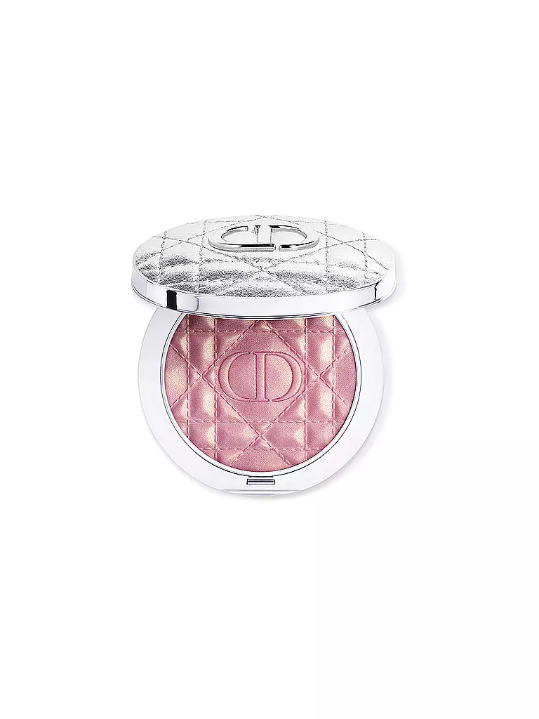 DIOR | Dior Forever Glow Luminizer Hyaluronsäure angereicherter Highlighter (04 Pink Strobe) | beere