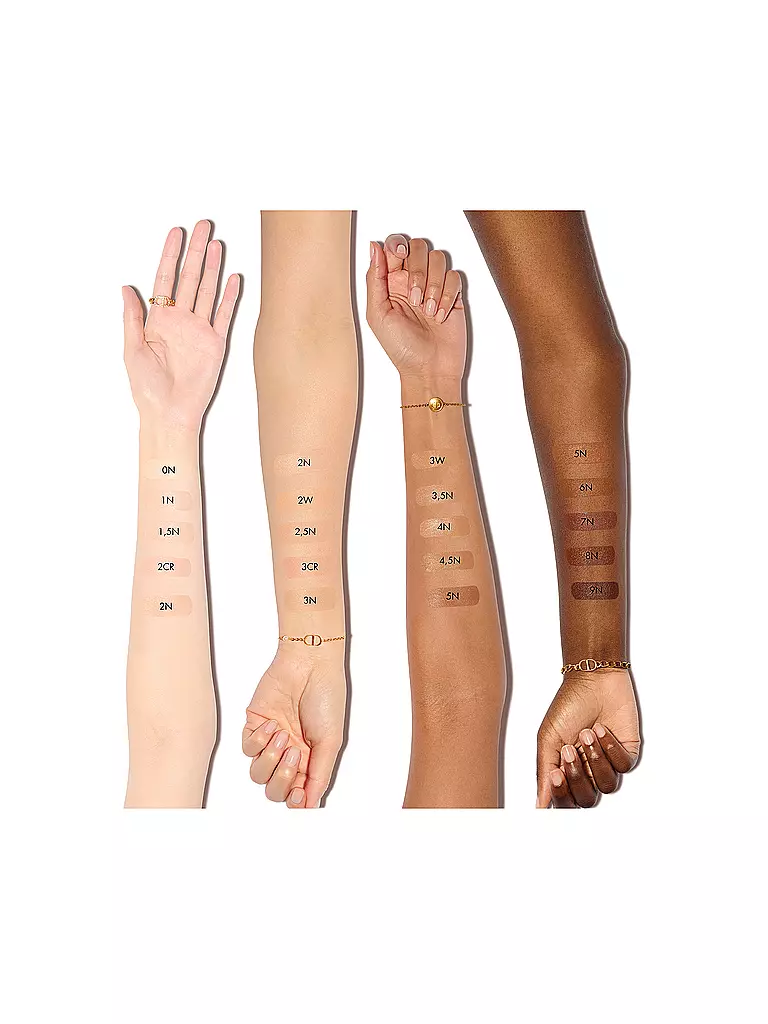 DIOR | Dior Forever Hydra Nude - 24 Std. natürliche Perfektion und 48 Std. Feuchtigkeitspflege Foundation (2 N Neutral) | hellbraun